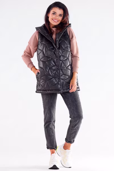 Kamizelka Model A539 Black - awama — zdjęcie 2
