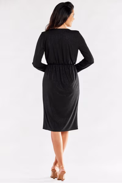 Sukienka Model A548 Black - awama — zdjęcie 3