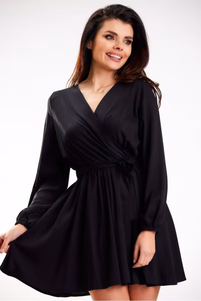 Sukienka Model A577 Black - awama — zdjęcie 1