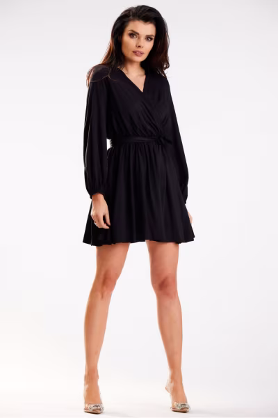 Sukienka Model A577 Black - awama — zdjęcie 2