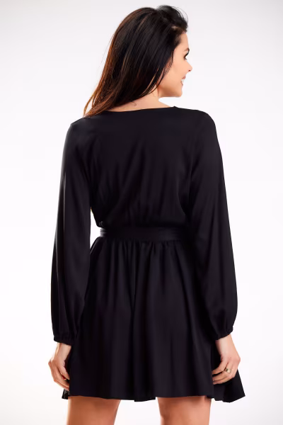 Sukienka Model A577 Black - awama — zdjęcie 3