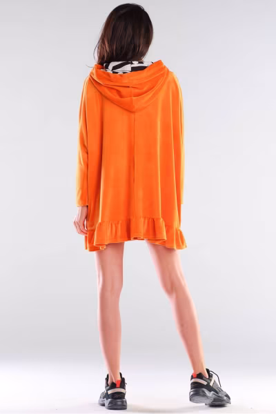 Sukienka Bluza Model A419 Orange - awama — zdjęcie 3