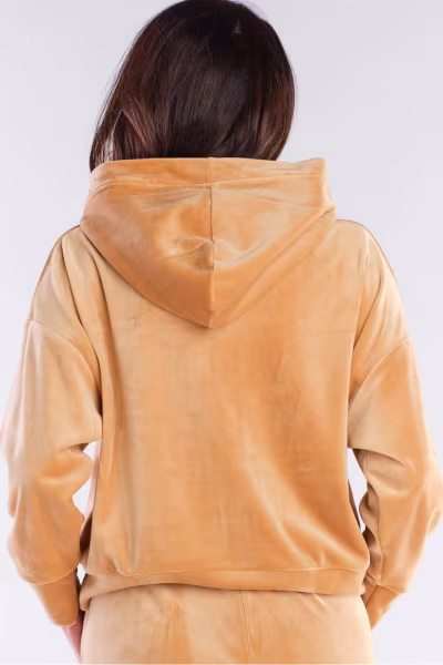 Bluza Damska Model A412 Beige - awama — zdjęcie 3