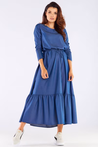 Sukienka Model A455 Blue - awama — zdjęcie 1