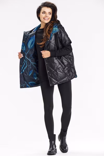 Kamizelka Model A684 Black - awama — zdjęcie 2