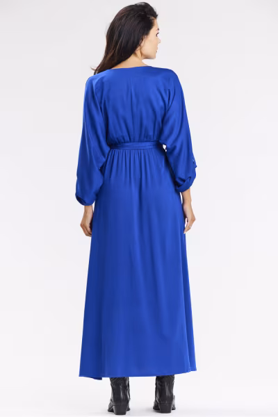 Sukienka Model A670 Blue - awama — zdjęcie 3