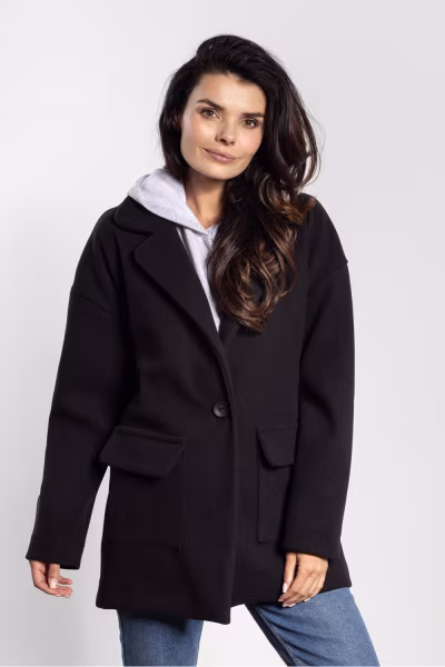 Kurtka Damska Model A751 Black - awama — zdjęcie 1
