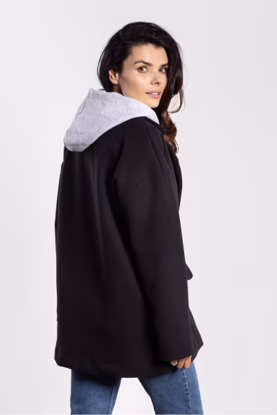 Kurtka Damska Model A751 Black - awama — zdjęcie 3