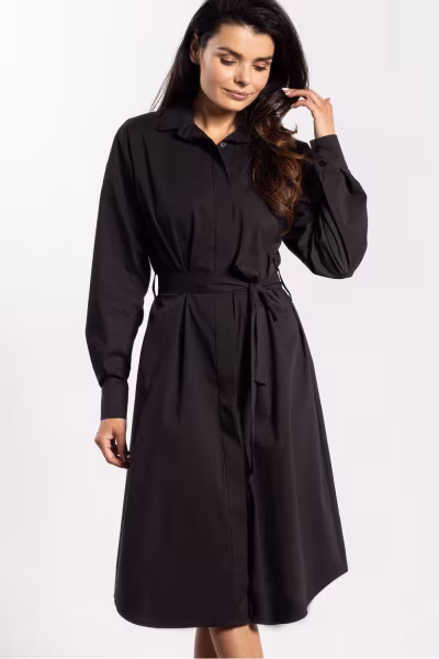 Sukienka Model A736 Black - awama — zdjęcie 1