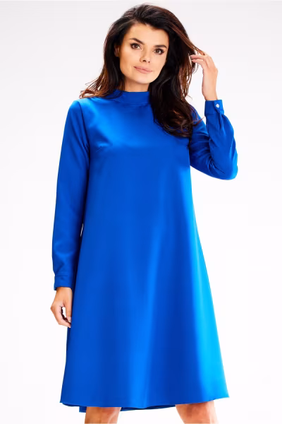 Sukienka Model A599 Blue - awama — zdjęcie 1