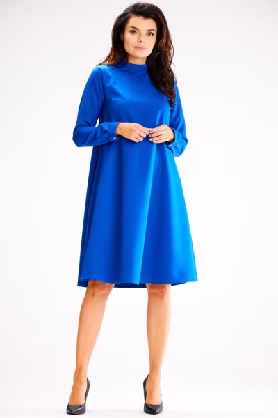 Sukienka Model A599 Blue - awama — zdjęcie 2