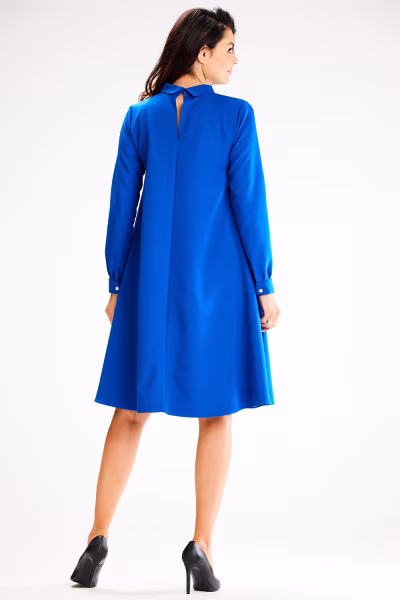 Sukienka Model A599 Blue - awama — zdjęcie 3