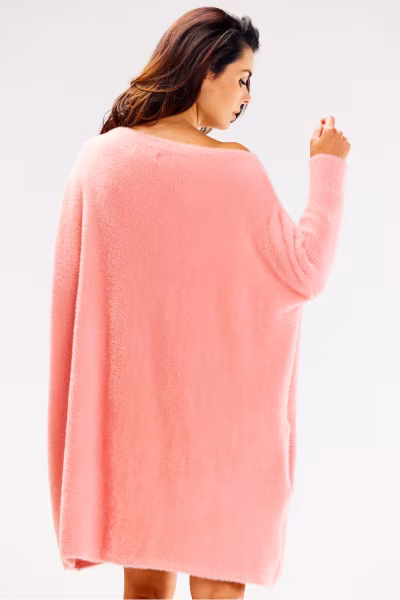 Sweter Damski Model A618 Pink - awama — zdjęcie 3