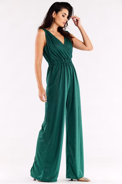 Kombinezon Model A552 Bottle Green - awama — zdjęcie 2