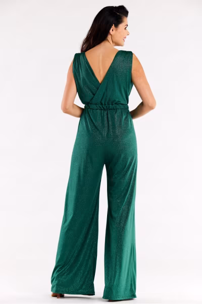 Kombinezon Model A552 Bottle Green - awama — zdjęcie 3