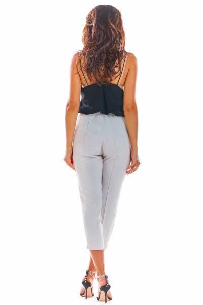 Spodnie Damskie Model A306 Beige - awama — zdjęcie 3