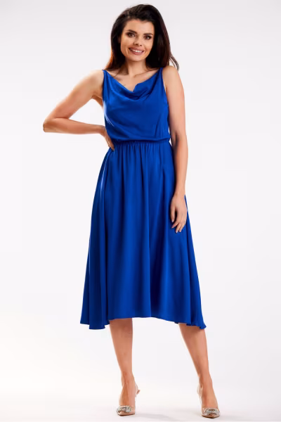 Sukienka Model A579 Blue - awama — zdjęcie 1