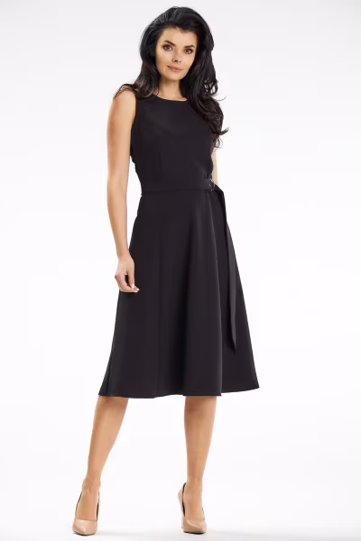 Sukienka Model A633 Black - awama — zdjęcie 2