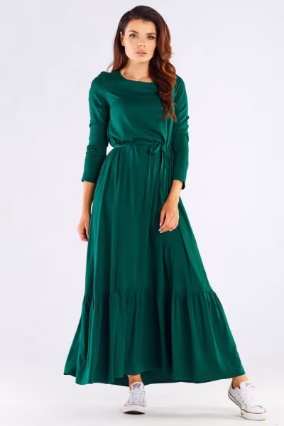 Sukienka Model A455 Green - awama — zdjęcie 1