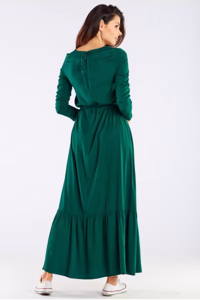 Sukienka Model A455 Green - awama — zdjęcie 3