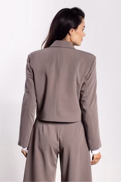 Marynarka Model A744 Taupe - awama — zdjęcie 2