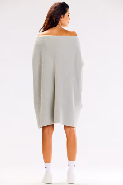Sweter Damski Model A618 Grey - awama — zdjęcie 3