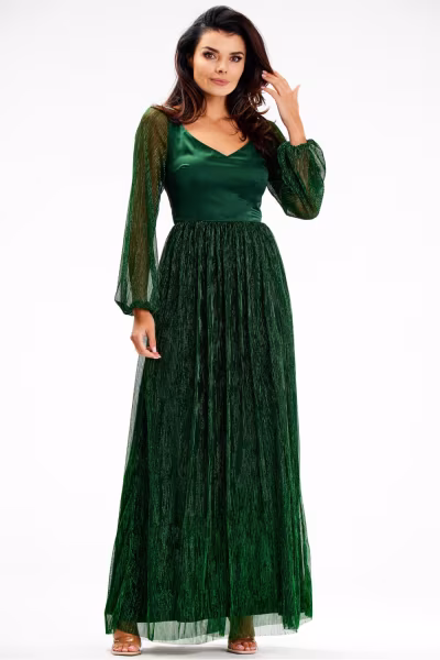 Sukienka Model A626 Green - awama — zdjęcie 1