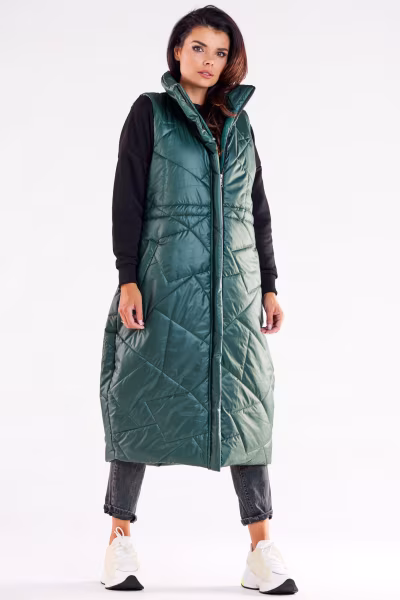 Kamizelka Model A544 Green - awama — zdjęcie 1