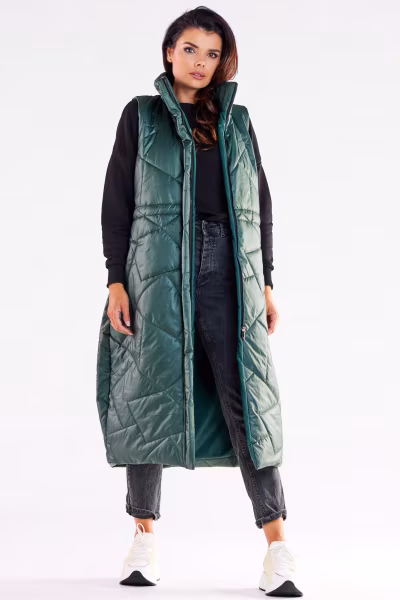 Kamizelka Model A544 Green - awama — zdjęcie 2