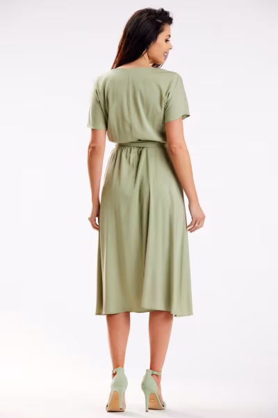 Sukienka Model A576 Green - awama — zdjęcie 2