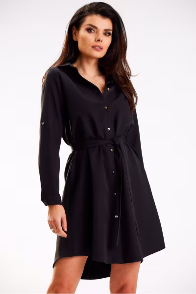 Sukienka Model A568 Black - awama — zdjęcie 1