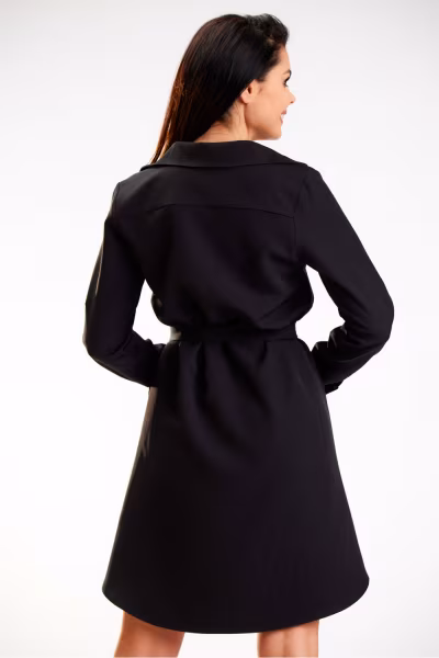 Sukienka Model A568 Black - awama — zdjęcie 3