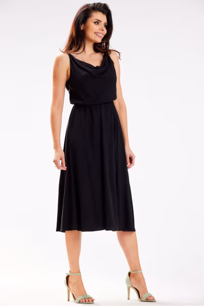 Sukienka Model A579 Black - awama — zdjęcie 2