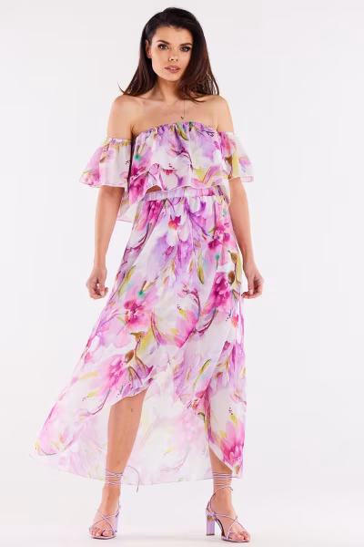 Spódnica Model A512 Violet - awama — zdjęcie 1
