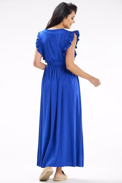Sukienka Model A638 Blue - awama — zdjęcie 3