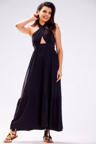 Sukienka Model A583 Black - awama — zdjęcie 1