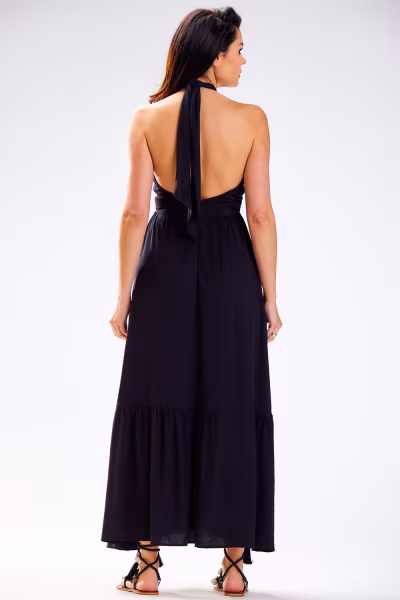 Sukienka Model A583 Black - awama — zdjęcie 2