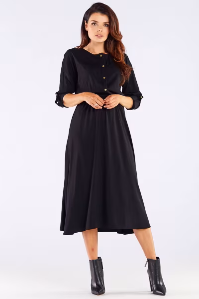 Sukienka Model A452 Black - awama — zdjęcie 1