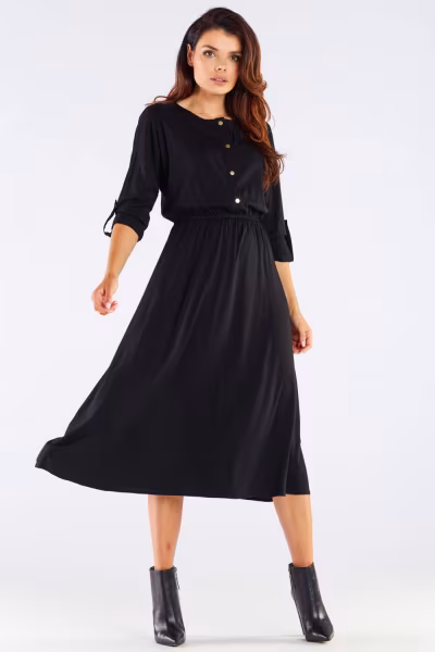 Sukienka Model A452 Black - awama — zdjęcie 2