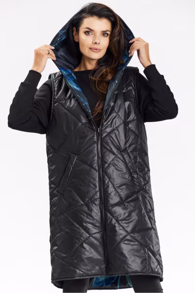 Kamizelka Model A683 Black - awama — zdjęcie 1