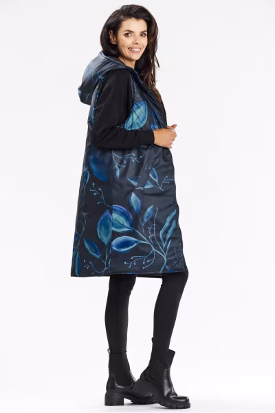 Kamizelka Model A683 Black - awama — zdjęcie 2