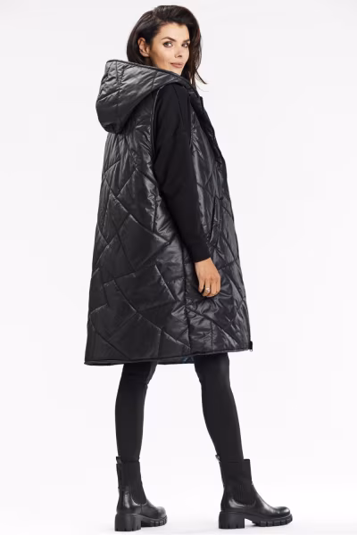 Kamizelka Model A683 Black - awama — zdjęcie 3