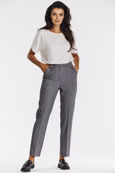 Spodnie Damskie Model A675 Grey - awama — zdjęcie 1