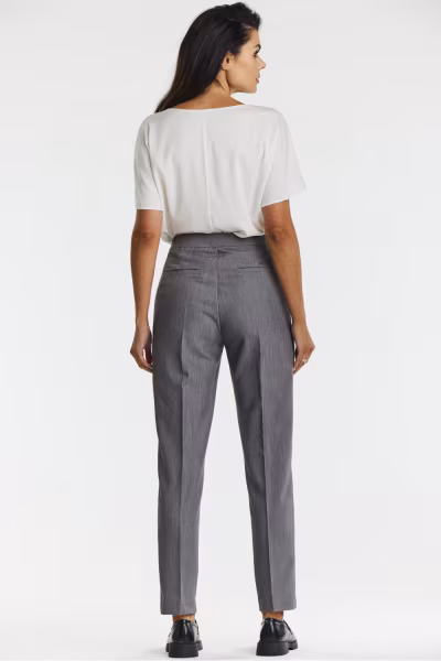 Spodnie Damskie Model A675 Grey - awama — zdjęcie 3