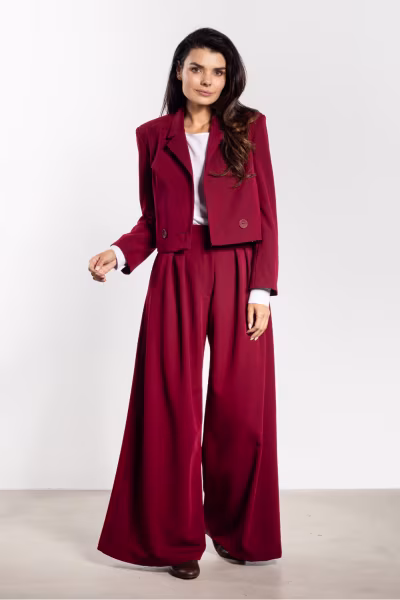 Marynarka Model A744 Claret - awama — zdjęcie 1