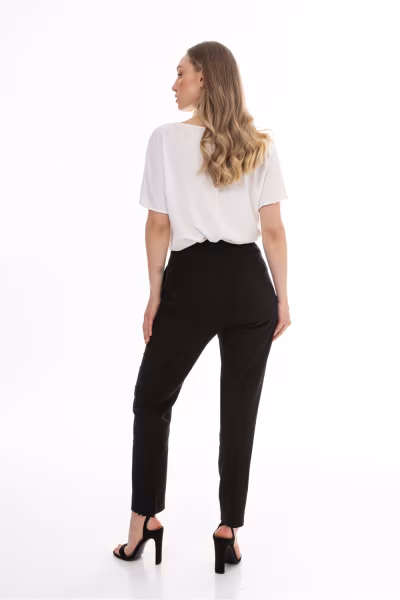 Spodnie Damskie Model A773 Black - awama — zdjęcie 3