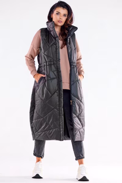 Kamizelka Model A544 Black - awama — zdjęcie 1