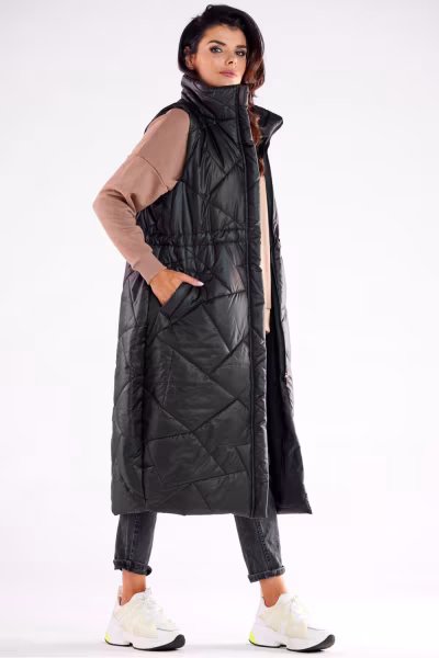 Kamizelka Model A544 Black - awama — zdjęcie 2