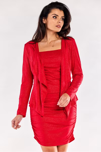 Żakiet Model A559 Red - awama — zdjęcie 1