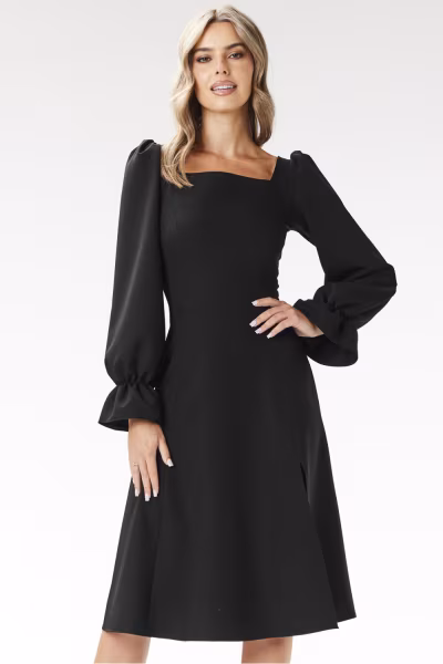 Sukienka Model A695 Black - awama — zdjęcie 1